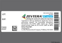 Zevtera Coupon - Zevtera 667mg vial