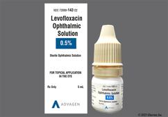 Levofloxacin Coupon - Levofloxacin 5ml of 0.5% eye dropper