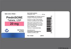 White Round E 173 - Prednisone 20mg Tablet