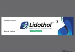 Lidothol Coupon - Lidothol 3.5oz of 4.5%/5% tube of gel