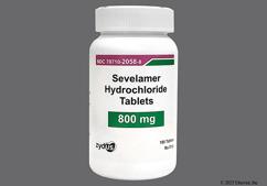 White Oval 110 And Nav - Sevelamer Hydrochloride 800mg Tablet
