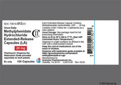 Methylphenidate LA Coupon - Methylphenidate LA 20mg capsule