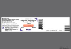 Pink Oval A003 - Olmesartan Medoxomil / Hydrochlorothiazide 40mg-25mg Tablet
