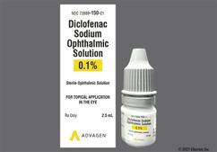 Diclofenac Sodium Coupon - Diclofenac Sodium 2.5ml of 0.1% eye dropper