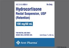 white - Hydrocortisone 100mg / 60mL Rectal Suspension (Retention)
