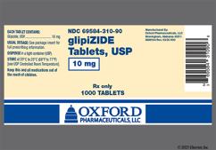 White Round 310 And O - Glipizide 10mg Tablet