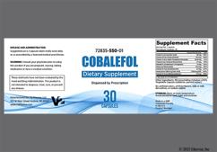 Cobalefol Coupon - Cobalefol 30 capsules  bottle