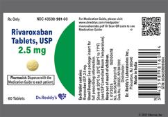 Yellow Round 2.5 - Rivaroxaban 2.5mg Tablet