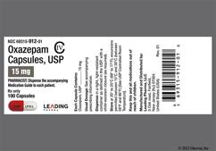 Red And White Lp 912 Lp 912 - Oxazepam 15mg Capsule