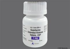 White Round Logo And L1 - Guanfacine 1mg Extended-Release Tablet