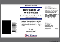 yellow - Promethazine DM 6.25mg-15mg / 5mL Solution