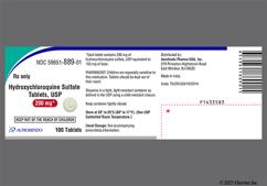 White Round C - Hydroxychloroquine Sulfate 200mg Tablet