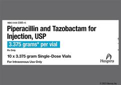 white - Piperacillin / Tazobactam 3.375g Powder for Injection