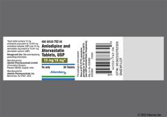Blue Oval L547 - Amlodipine Besylate / Atorvastatin Calcium 10mg-10mg Tablet