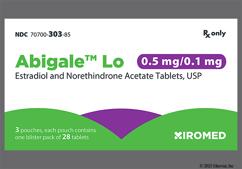 Abigale LO Coupon - Abigale LO 28 tablets of 0.5mg/0.1mg package