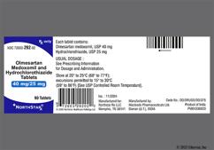 Pink Oval T 3 - Olmesartan Medoxomil / Hydrochlorothiazide 40mg-25mg Tablet