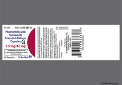 Phentermine / Topiramate ER Coupon - Phentermine / Topiramate ER 7.5mg/46mg capsule