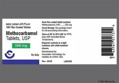 White Round G173 - Methocarbamol 500mg Tablet