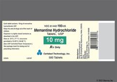 White Round Y62 - Memantine Hydrochloride 10mg Tablet