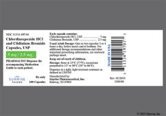 Green N36 N36 - Chlordiazepoxide Hydrochloride / Clidinium Bromide 5mg-2.5mg Capsule