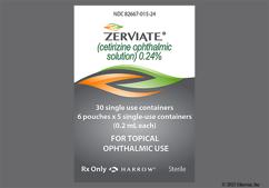 Zerviate Coupon - Zerviate 30 single-use containers of .24% carton