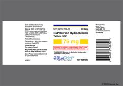 Orange Round Apo And Bu 75 - Bupropion Hydrochloride 75mg Tablet