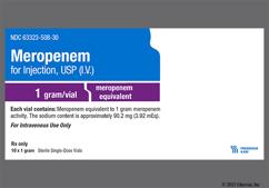 white and yellow - Meropenem 1g Powder for Injection