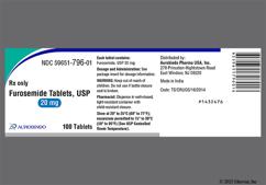 White Oval F 20 - Furosemide 20mg Tablet