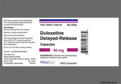 Blue And White Ap Dlx60 - Duloxetine 60mg Delayed-Release Capsule