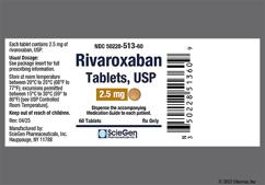 Beige Round 513 - Rivaroxaban 2.5mg Tablet