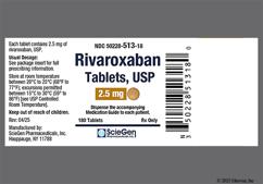 Beige Round 513 - Rivaroxaban 2.5mg Tablet