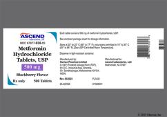 White Round 500 And M24 - Metformin Hydrochloride 500mg Tablet