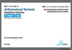 colorless - Arformoterol Tartrate 15mcg / 2ml Solution for Inhalation