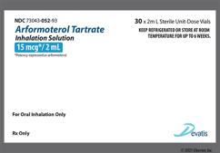colorless - Arformoterol Tartrate 15mcg / 2ml Solution for Inhalation
