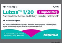 Luizza 1/20 Coupon - Luizza 1/20 21 tablets package