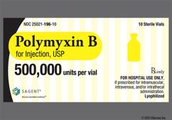 Polymyxin B Coupon - Polymyxin B 500,000 units vial