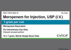 yellow - Meropenem 1g Powder for Injection