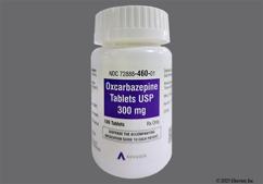 Yellow Oval 14 14 - Oxcarbazepine 300mg Tablet