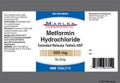 White Oblong Med And 500 - Metformin Hydrochloride 500mg Extended-Release Tablet