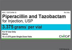 white - Piperacillin / Tazobactam 3.375g Powder for Injection