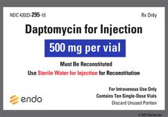 brown - Daptomycin 500mg Powder for Injection