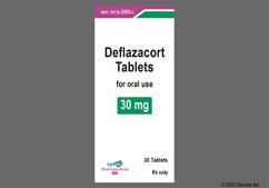White Oblong 51 - Deflazacort 30mg Tablet