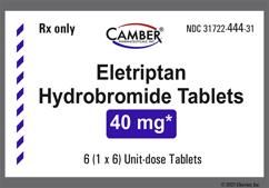 Orange Round V1 And E - Eletriptan Hydrobromide 40mg Tablet