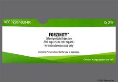 Forzinity Coupon - Forzinity 3.5ml of 280mg/3.5ml vial