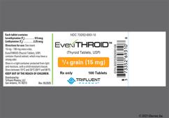 Evexithroid Coupon - Evexithroid 9.5mcg/2.25mcg tablet
