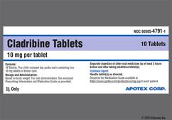 Cladribine Coupon - Cladribine 10 tablets of 10mg box