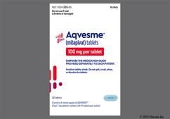 Aqvesme Coupon - Aqvesme 56 tablets of 100mg carton