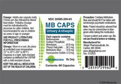 MB Caps Coupon - MB Caps 60 capsules bottle