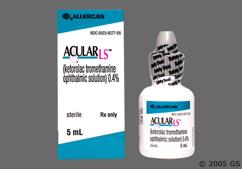 Acular LS Coupon - Acular LS 5ml of 0.4% eye dropper