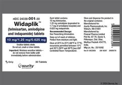 Widaplik Coupon - Widaplik 30 tablets of 10mg/1.25mg/0.625mg bottle